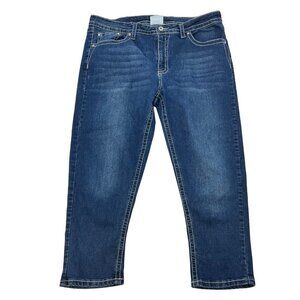 CG CG High Rise Slim Fit Jeans Embroidered Pockets Women’s Size 18